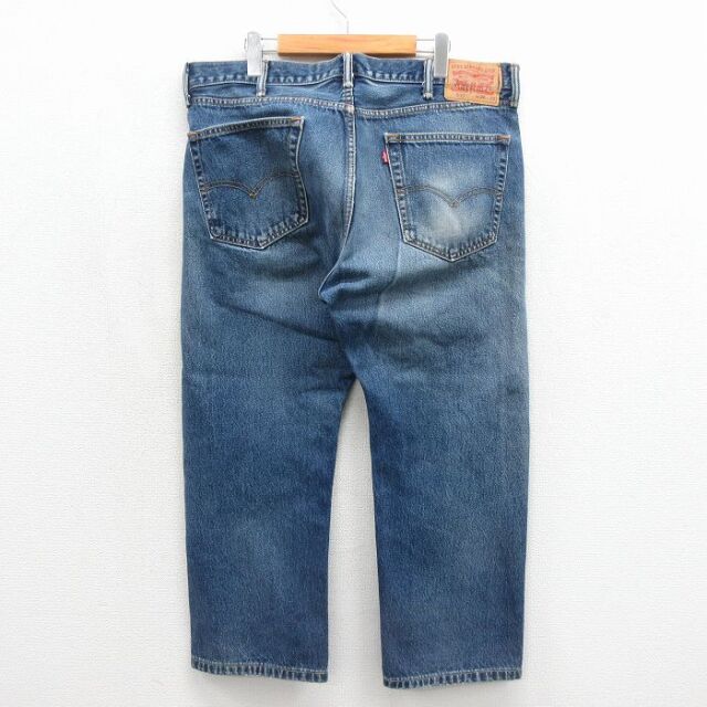 古着通販 W38☆古着 リーバイス Levis 505 メンズ ヒゲ コットン