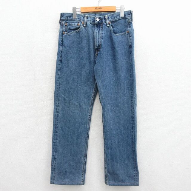 古着通販 W33☆古着 ジーンズ Levis リーバイス 505 メンズ コットン