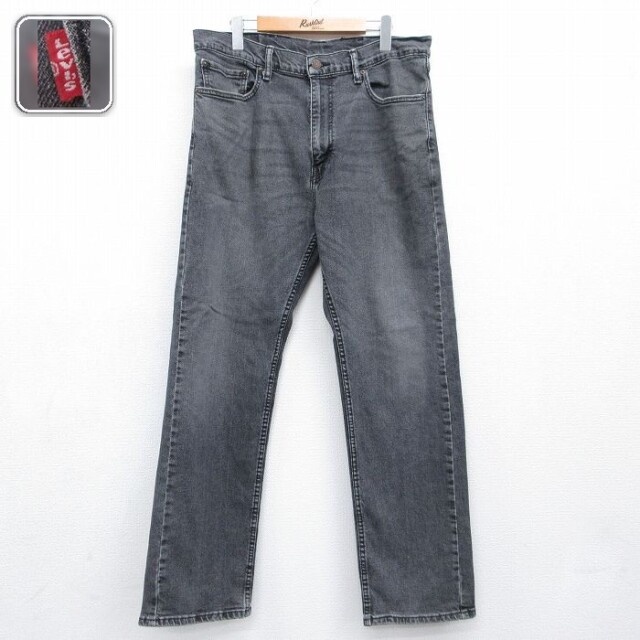リーバイス 505 ストレート W38 L30 鬼ヒゲ フェード グランジ 古着 古着通販 W38☆古着 ジーンズ リーバイス Levis 505 メンズ ヒゲ