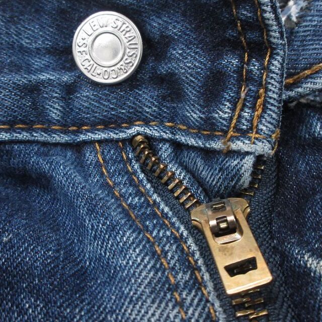 古着通販 W35☆古着 ジーンズ Levis リーバイス 505 メンズ ヒゲ