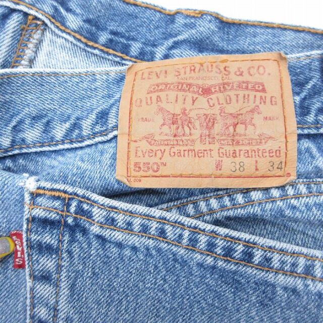 古着通販 W35☆古着 ジーンズ Levis リーバイス 550 メンズ 90年代 90s