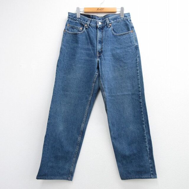 リーバイス550 00s ジーンズ ネイビー 実寸W33 | 古着