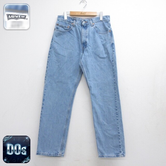 リーバイス505 00s ジーンズ ネイビー 実寸W33 | 古着