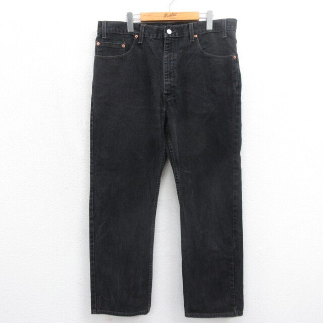 W38★古着 Levi's リーバイス メンズ 90年代 90s ジーンズ コットン USA製 ブラック デニム【spe】 26sep04