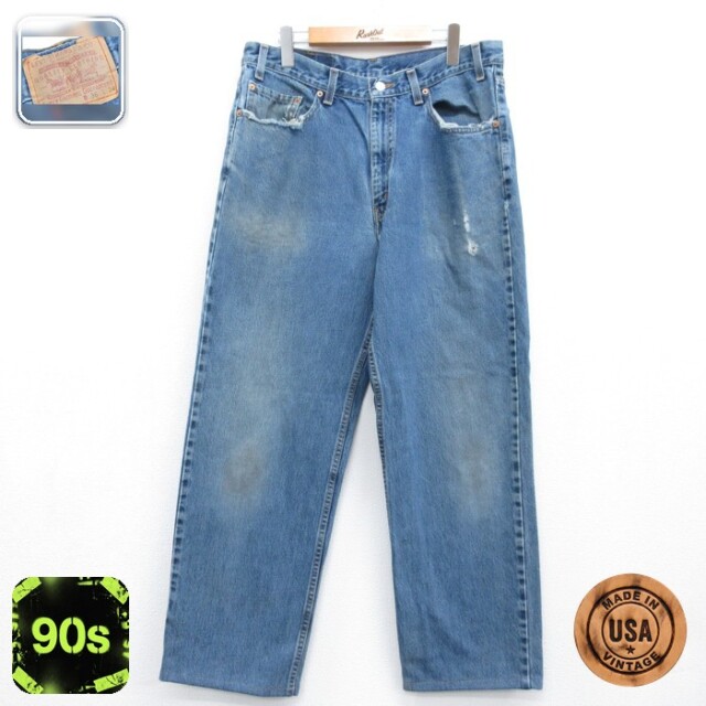 古着通販 W34☆古着 ジーンズ Levis リーバイス 550 メンズ 90年代 90s