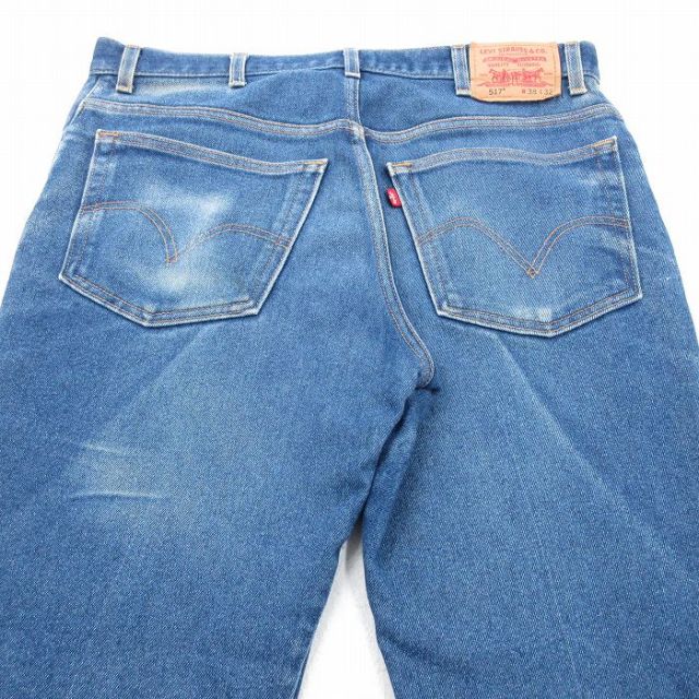古着通販 W38☆古着 ジーンズ Levis リーバイス 517 メンズ フレア