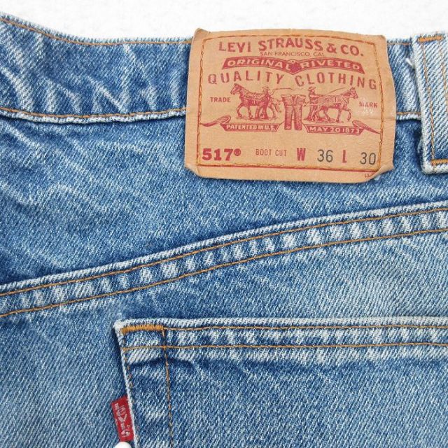古着通販 W36☆古着 ジーンズ Levis リーバイス 517 メンズ 90年代 90s