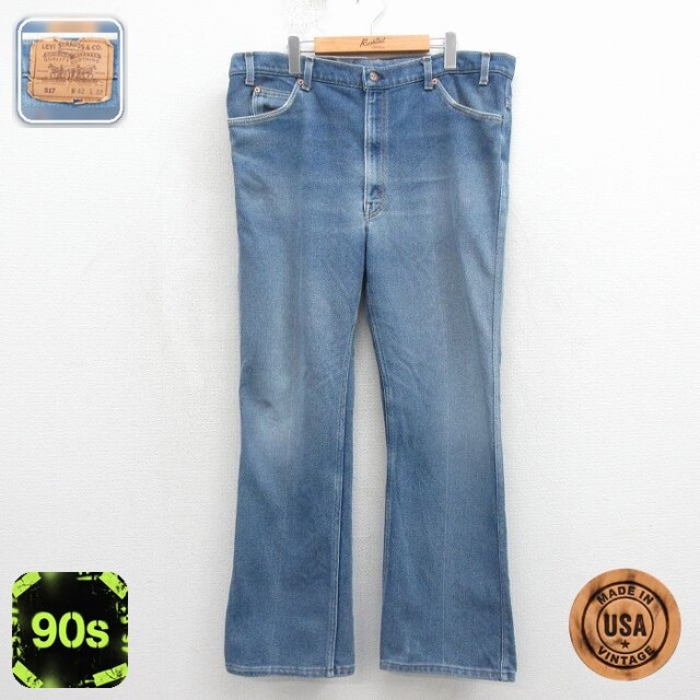 古着通販 W38☆古着 ジーンズ Levis リーバイス 517 メンズ フレア