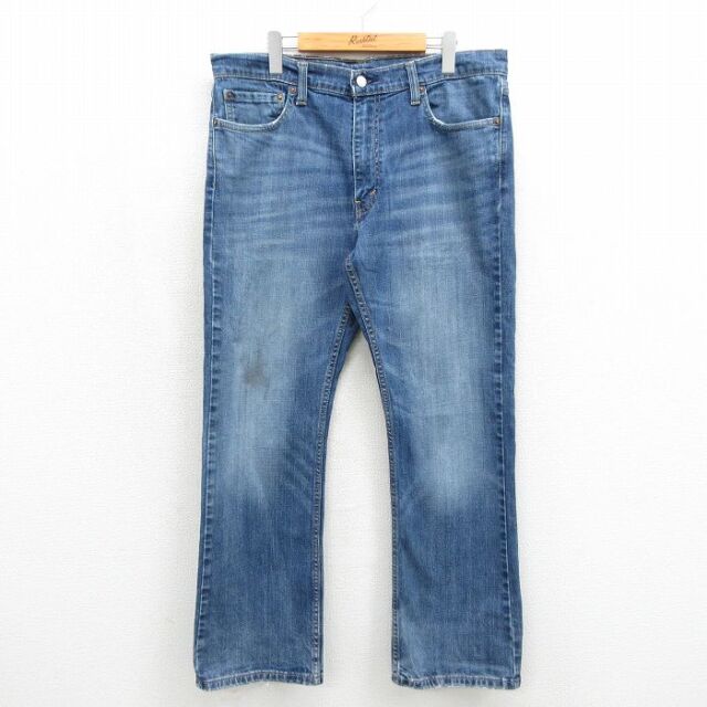 リーバイス527 ジーンズ ヒゲ ネイビー 実寸W36 | 古着