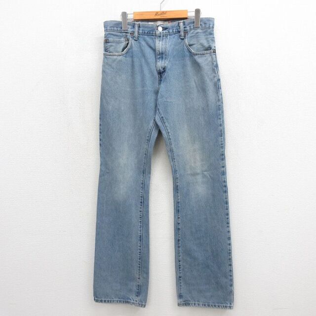 リーバイス517 ジーンズ ネイビー 実寸W33 | 古着