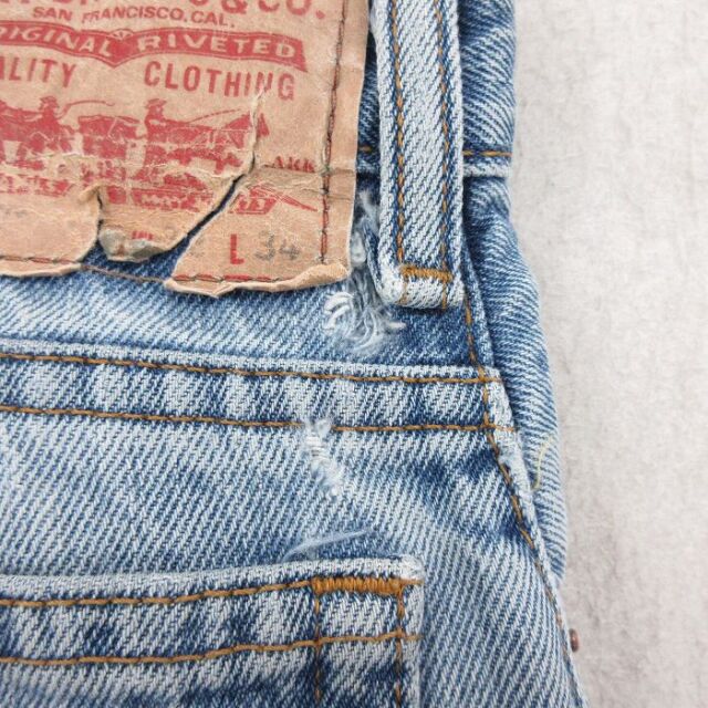 古着通販 W33☆古着 ジーンズ Levis リーバイス 517 メンズ ブーツ