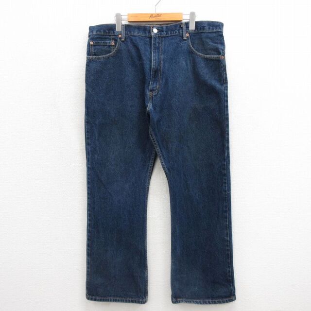 リーバイス517 ブーツカットジーンズ ネイビー 実寸W40 | 古着