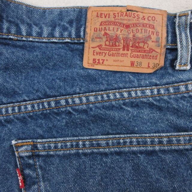古着通販 W39☆古着 ジーンズ Levis リーバイス 517 メンズ 90年代 90s