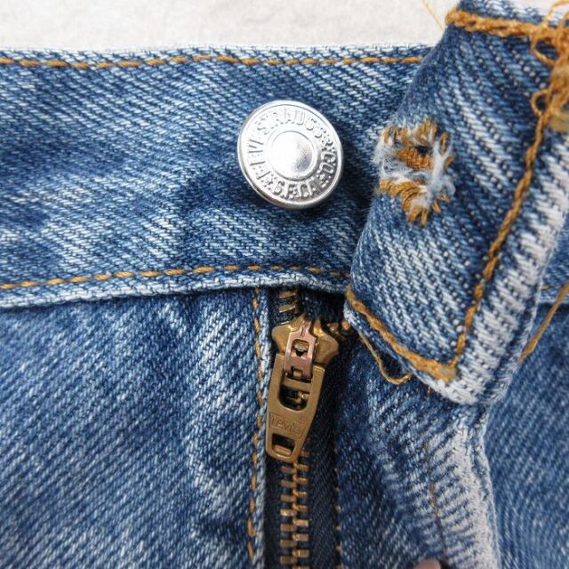 W35/古着 ジーンズ Levis リーバイス 517 メンズ ブーツカット コットン ネイビー デニム 26jul15 古着通販 W35☆古着 ジーンズ Levis リーバイス 517 メンズ ブーツ