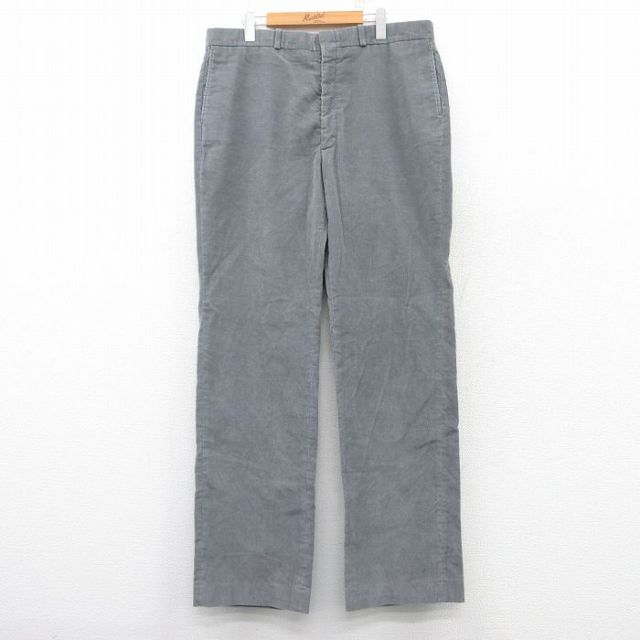 W38★古着 FARAH コーデュロイ パンツ メンズ 80年代 80s グレー 25feb22 中古 ボトムス ロング
