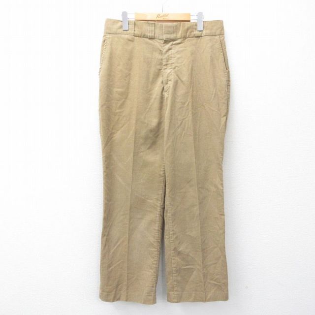 W36★古着 ビッグマック BIG MAC コーデュロイ パンツ メンズ 90年代 90s USA製 茶 ブラウン 【spe】 25sep18 中古 ボトムス ロング