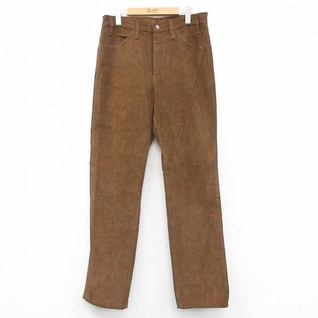 W34★古着 リーバイス Levis コーデュロイ パンツ メンズ 茶 ブラウン 25sep18 中古 ボトムス ロング