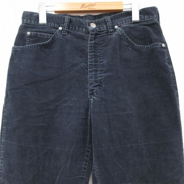 古着通販 W30☆古着 リー Lee コーデュロイ パンツ メンズ 80年代 80s