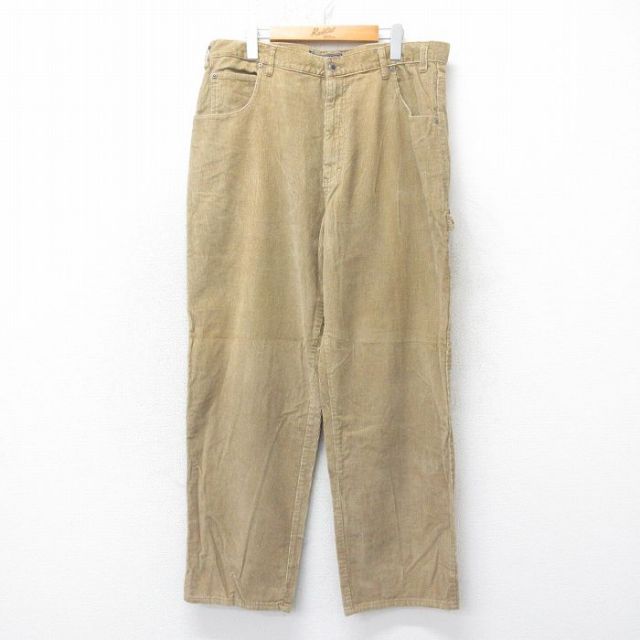 【20%OFF】00s コーデュロイペインターパンツ ブラウン W37 | 古着
