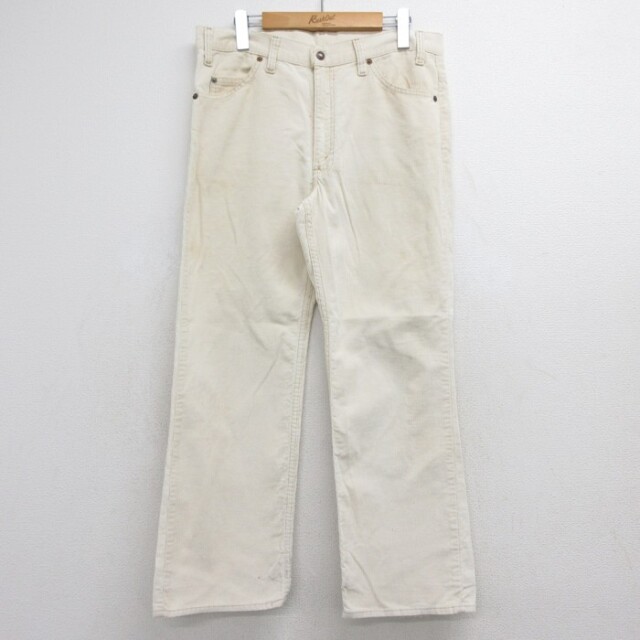 リーバイス 90s コーデュロイパンツ ベージュ 実寸W34 | 古着