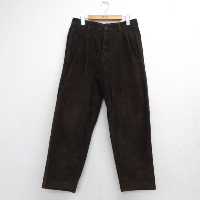 ラルフローレン 90s コーデュロイパンツ ブラウン 実寸W31 | 古着