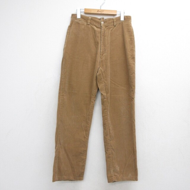 ラルフローレン 90s コーデュロイパンツ 太畝 ブラウン 実寸W30 | 古着