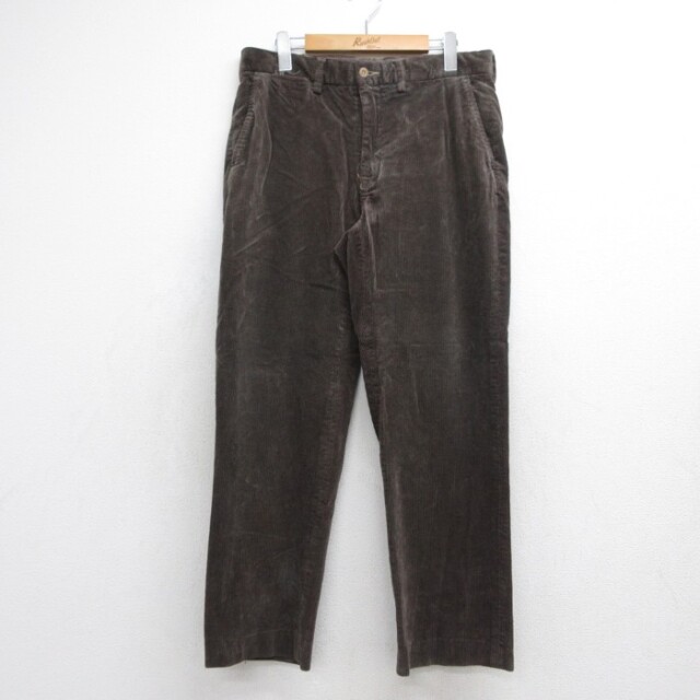 ラルフローレン 90s コーデュロイパンツ SUFFIELD ブラウン 実寸W31 | 古着