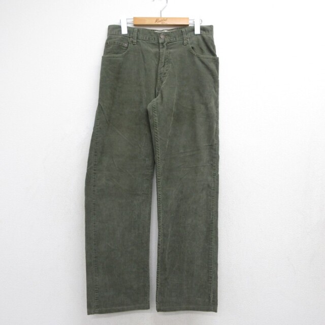 リーバイス559 コーデュロイパンツ カーキ 実寸W30 | 古着