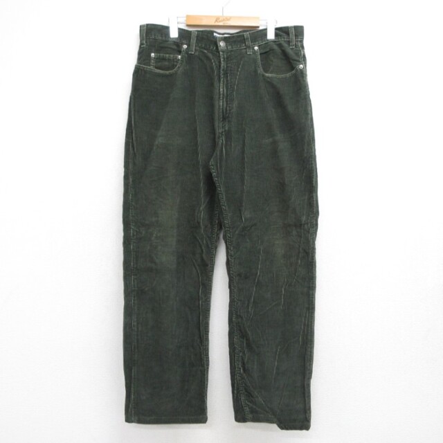 W36★古着 ギャップ GAP コーデュロイ パンツ メンズ 00年代 00s カーキ【spe】 26aug28