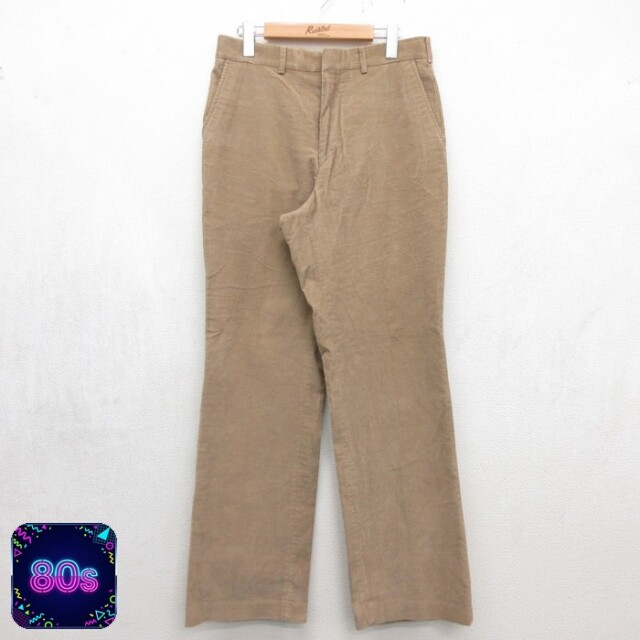 コーデュロイパンツ ブラウン 実寸W30 | 古着