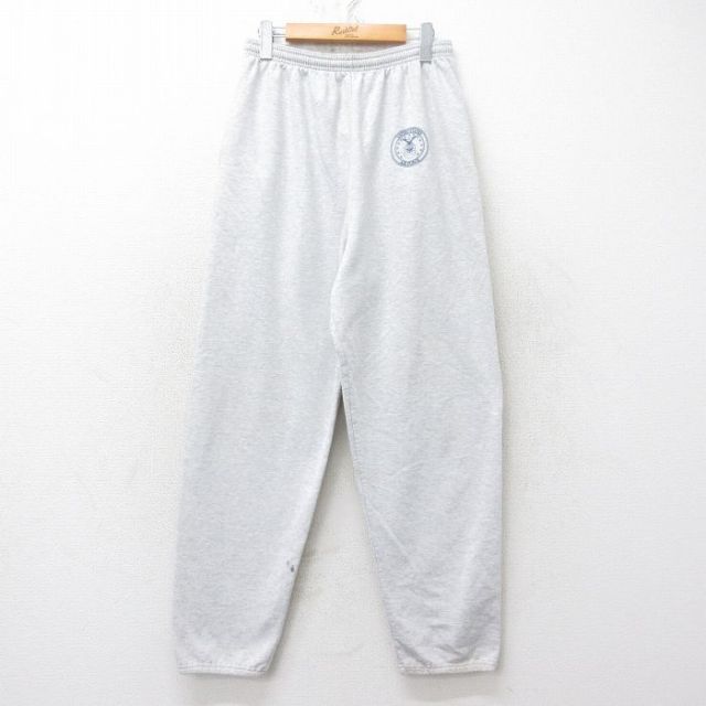 W34★古着 ミリタリー スウェット パンツ メンズ 00年代 00s USエアフォース USA製 薄グレー 霜降り 25nov15