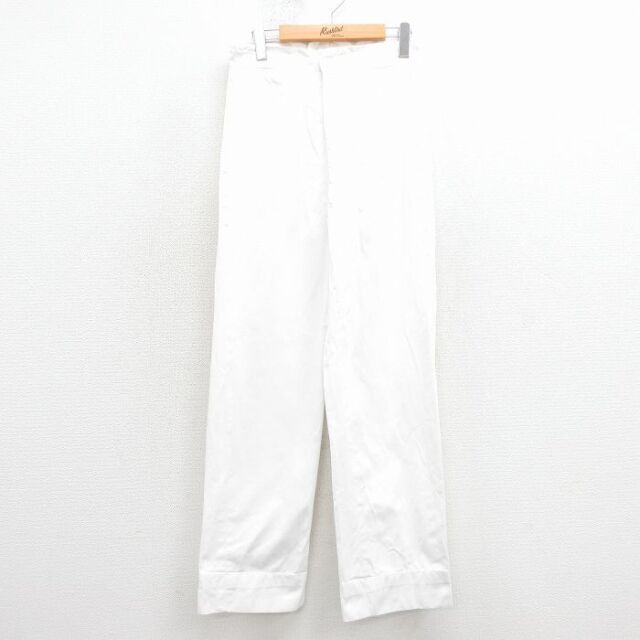 W30★古着 ビンテージ ミリタリー パンツ メンズ 60年代 60s NAVAL タロン 白【spe】 26jan24