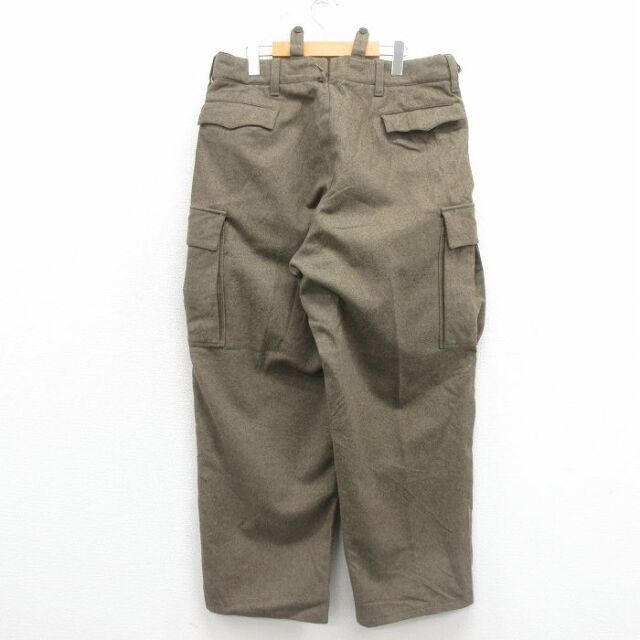 古着通販 W36☆古着 ビンテージ ミリタリー カーゴ パンツ メンズ 60