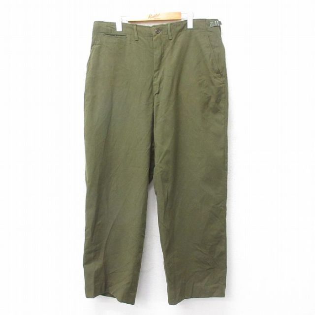 古着通販 W38☆古着 ビンテージ パンツ メンズ 70年代 70s フレア