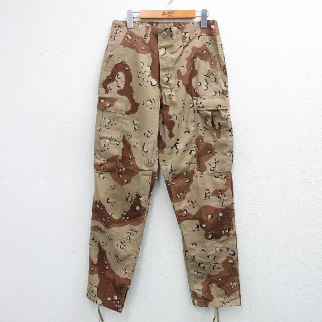 90s ミリタリーカーゴパンツ デザートカモ ベージュ W32 | 古着