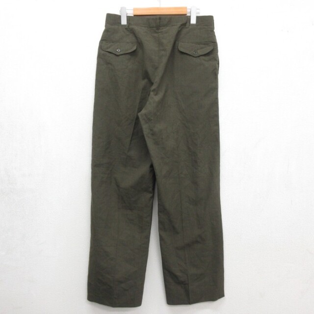 古着通販 W33☆古着 ビンテージ ミリタリー パンツ メンズ 70年代 70s