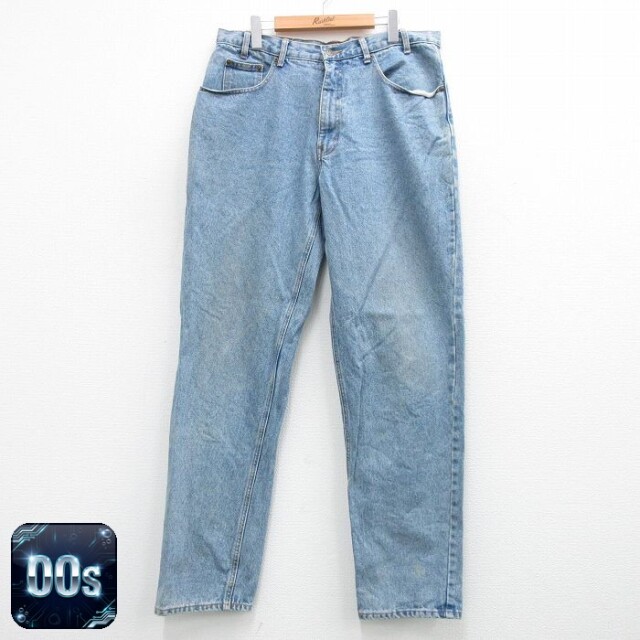 【50%OFF】00s ジーンズ ネイビー W35 | 古着