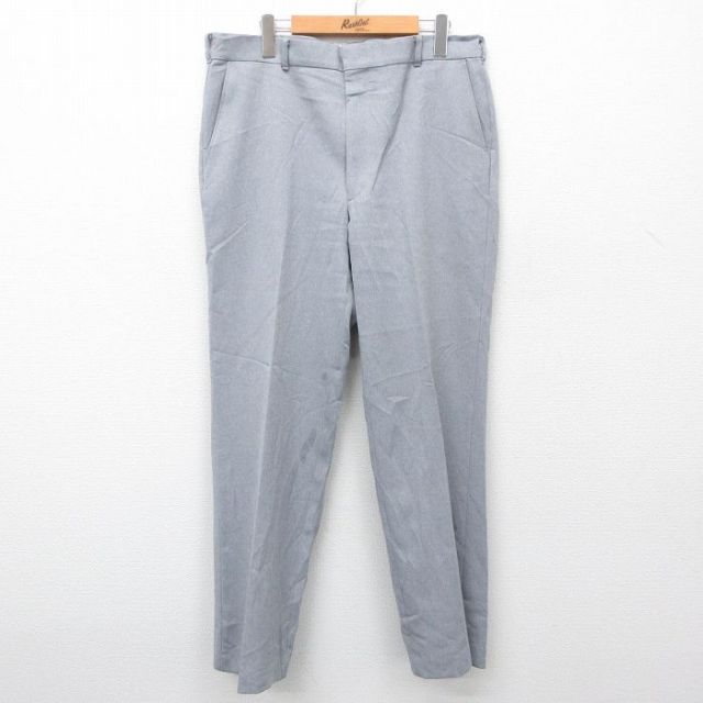 W36★古着 シアーズ スラックス パンツ メンズ 80年代 80s グレー 25jan29 中古 ボトムス ロング
