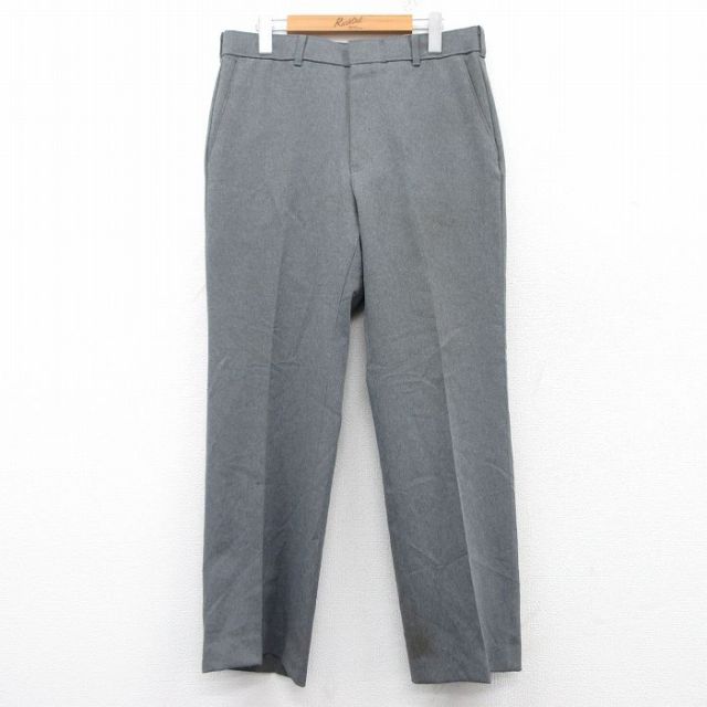 W33★古着 リーバイス Levis アクション スラックス パンツ メンズ 80年代 80s USA製 タロン グレー 【spe】 25feb21 中古 ボトムス ロング