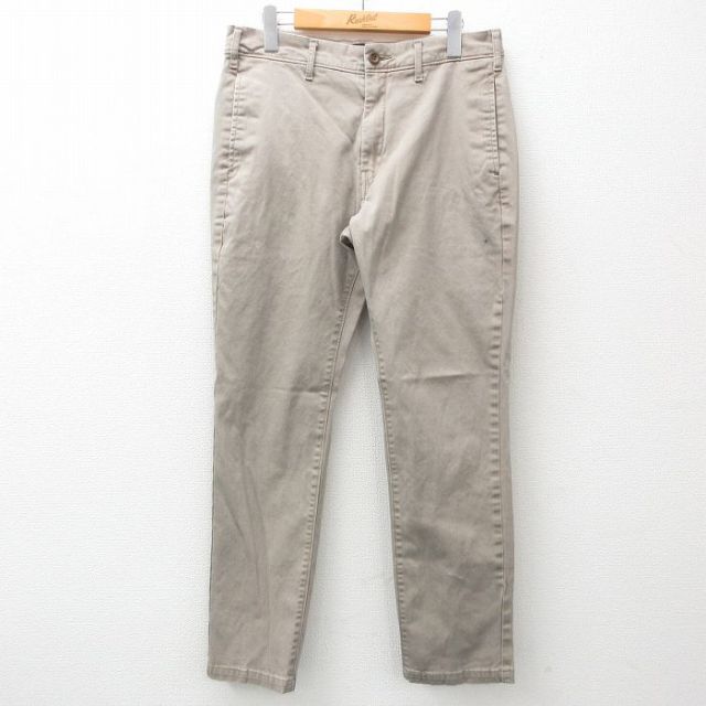 W32★古着 リーバイス Levis パンツ メンズ ベージュ系 カーキ 25mar04 中古 ボトムス ロング