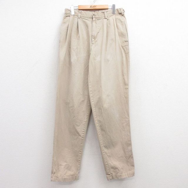 IZOD 90s パンツ ベージュ W31 | 古着