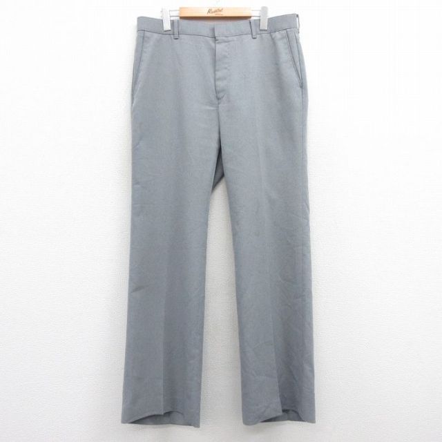 W36★古着 リーバイス Levis アクション スラックス パンツ メンズ 80年代 80s タロン グレー 25mar11 中古 ボトムス ロング