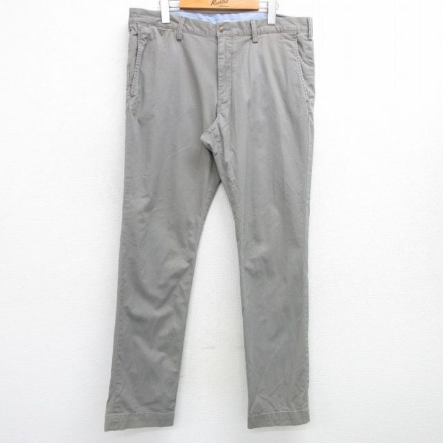 【50%OFF】W37★古着 ラルフローレン Ralph Lauren ブランド パンツ メンズ グレー 25mar21 中古 ボトムス ロング