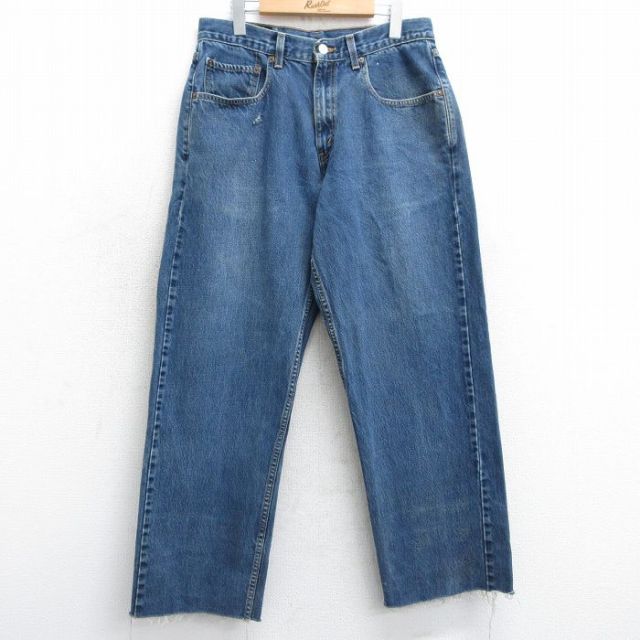 古着通販 W33☆古着 リーバイス Levis 569 ジーンズ メンズ 00年代 00s
