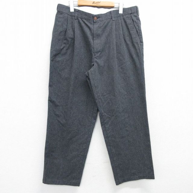 W36★古着 FARAH パンツ メンズ グレー 25apr02 中古 ボトムス ロング