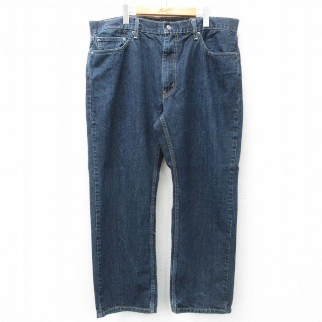 W41★古着 リーバイス Levis 559 ジーンズ メンズ 大きいサイズ コットン 紺 ネイビー デニム 25apr01 中古 ボトムス ジーパン Gパン ロング パンツ