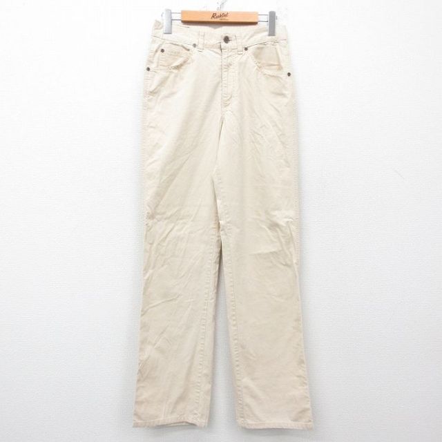 W27★古着 パンツ メンズ 90年代 90s 生成り 25apr03 中古 ボトムス ロング