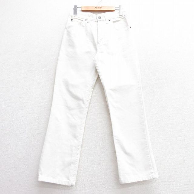 【50%OFF】リーバイス W28 ジーンズ ホワイト | 古着