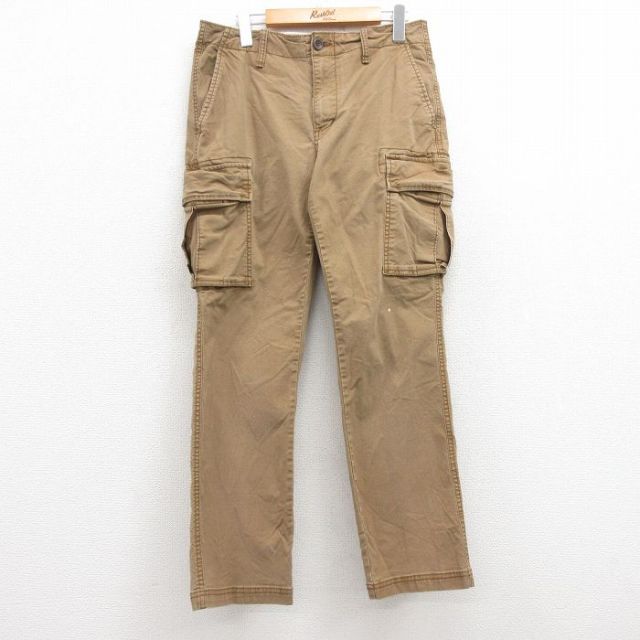 【50%OFF】オールドネイビー カーゴパンツ ブラウン W30 | 古着