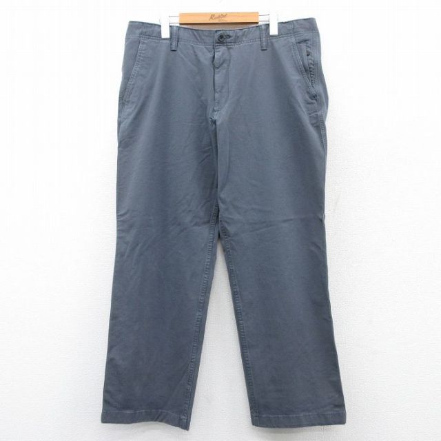 W38★古着 ドッカーズ パンツ メンズ 濃グレー 25apr19 中古 ボトムス ロング